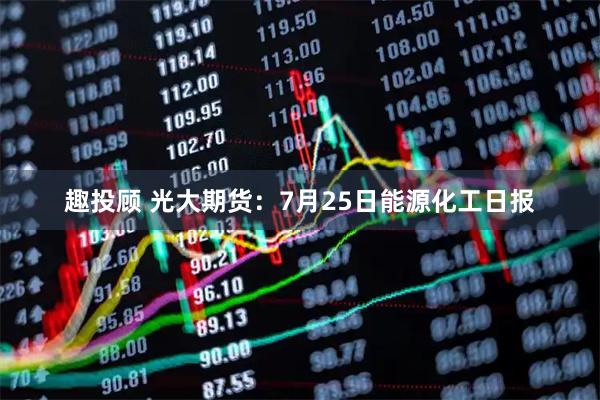 趣投顾 光大期货：7月25日能源化工日报
