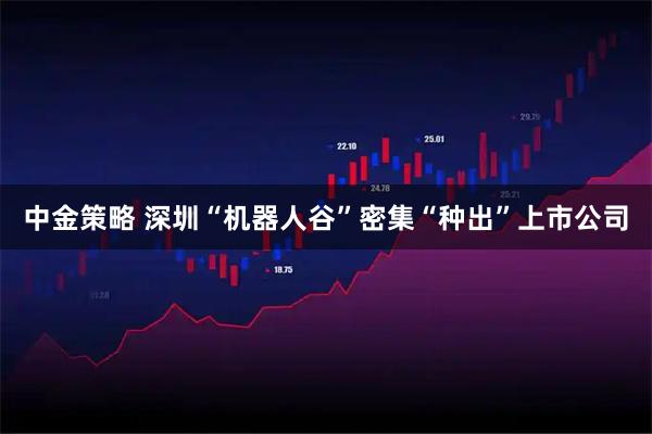 中金策略 深圳“机器人谷”密集“种出”上市公司